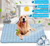 Pet Dog Cat Ice Silk Cooling Pad – Instant Summer Heat Relief, Durable & Breathable Cooling Nest for All Pet Sizes