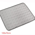 Pet Dog Cat Ice Silk Cooling Pad – Instant Summer Heat Relief, Durable & Breathable Cooling Nest for All Pet Sizes