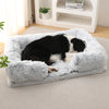Plush Round Pet Bed – Soft Winter Dog Bed for Small to XXL Pets, Cozy & Washable in Multiple Colors