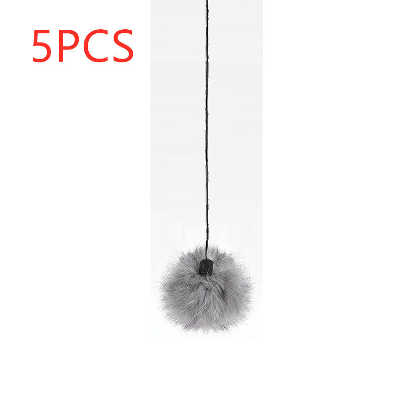 Pet Cat Toy Electronic Motion | Interactive Electric Funny Cat Toy with Rope & Fur Ball for Active Play