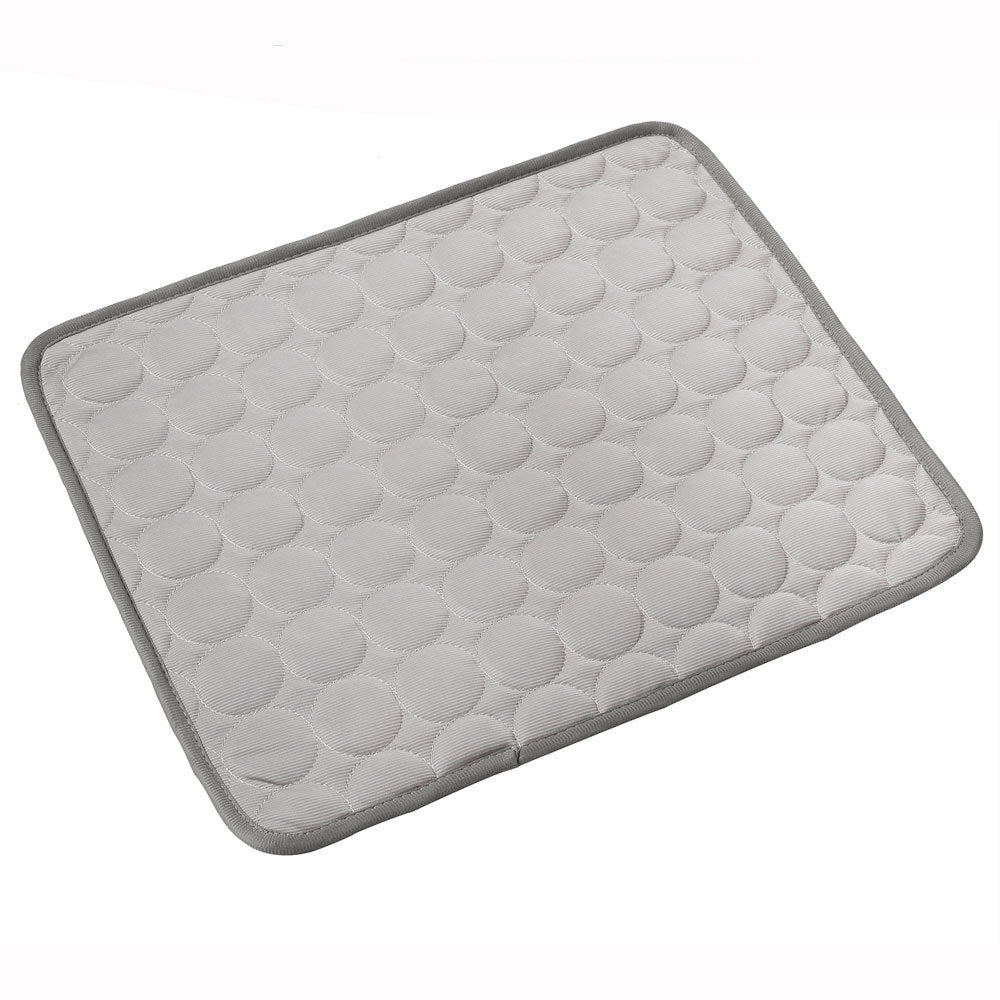 Pet Dog Cat Ice Silk Cooling Pad – Instant Summer Heat Relief, Durable & Breathable Cooling Nest for All Pet Sizes