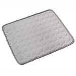 Pet Dog Cat Ice Silk Cooling Pad – Instant Summer Heat Relief, Durable & Breathable Cooling Nest for All Pet Sizes