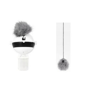 Pet Cat Toy Electronic Motion | Interactive Electric Funny Cat Toy with Rope & Fur Ball for Active Play