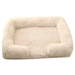 Plush Round Pet Bed – Soft Winter Dog Bed for Small to XXL Pets, Cozy & Washable in Multiple Colors