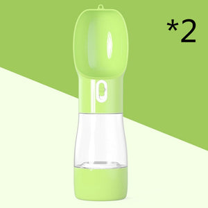 Traveling Out Portable Dog Water Dispenser with Food Container – Leakproof, Safe & Easy for Outdoor Pet Feeding