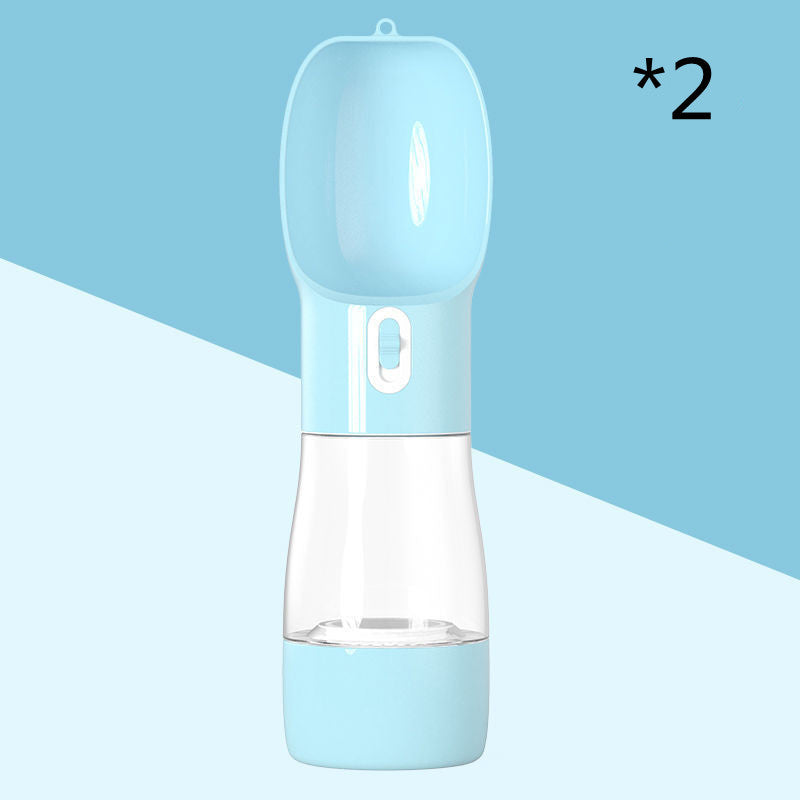 Traveling Out Portable Dog Water Dispenser with Food Container – Leakproof, Safe & Easy for Outdoor Pet Feeding