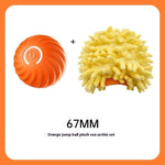 Pet Dog Rubber Ball Toy – Durable Bite-Resistant Chew & Training Ball for Puppies and Dogs, Teeth Cleaning, USB Rechargeable