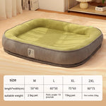Home Winter Warm Dog Bed – Plush Cozy Pet Sleeping Nest with Blanket, Multiple Sizes & Colors