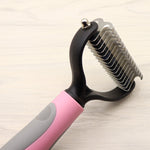 Pet Long-Haired Dog Knot Comb – Double-Sided Blade for Grooming & Dematting | Stainless Steel Pet Comb for Dogs