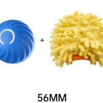 Pet Dog Rubber Ball Toy – Durable Bite-Resistant Chew & Training Ball for Puppies and Dogs, Teeth Cleaning, USB Rechargeable