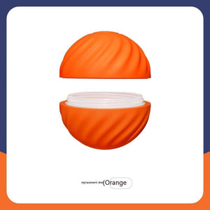 Pet Dog Rubber Ball Toy – Durable Bite-Resistant Chew & Training Ball for Puppies and Dogs, Teeth Cleaning, USB Rechargeable