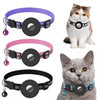 Reflective Pet Collar with Waterproof Airtag Holder – Durable Nylon Adjustable Dog & Cat Collar for All Seasons