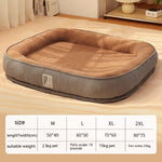 Home Winter Warm Dog Bed – Plush Cozy Pet Sleeping Nest with Blanket, Multiple Sizes & Colors