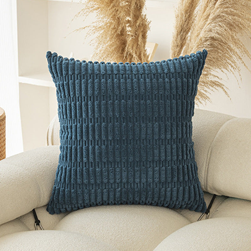 Soft Boho Striped Throw Pillow Covers – Modern Farmhouse Plush Cushion Covers for Sofa, Bed & Living Room Decor