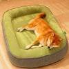 Home Winter Warm Dog Bed – Plush Cozy Pet Sleeping Nest with Blanket, Multiple Sizes & Colors