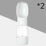 Traveling Out Portable Dog Water Dispenser with Food Container – Leakproof, Safe & Easy for Outdoor Pet Feeding
