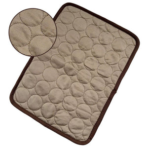 Pet Dog Cat Ice Silk Cooling Pad – Instant Summer Heat Relief, Durable & Breathable Cooling Nest for All Pet Sizes