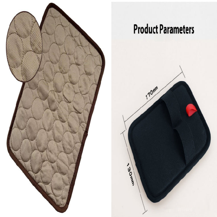 Pet Dog Cat Ice Silk Cooling Pad – Instant Summer Heat Relief, Durable & Breathable Cooling Nest for All Pet Sizes