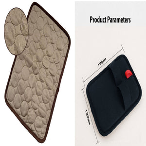 Pet Dog Cat Ice Silk Cooling Pad – Instant Summer Heat Relief, Durable & Breathable Cooling Nest for All Pet Sizes